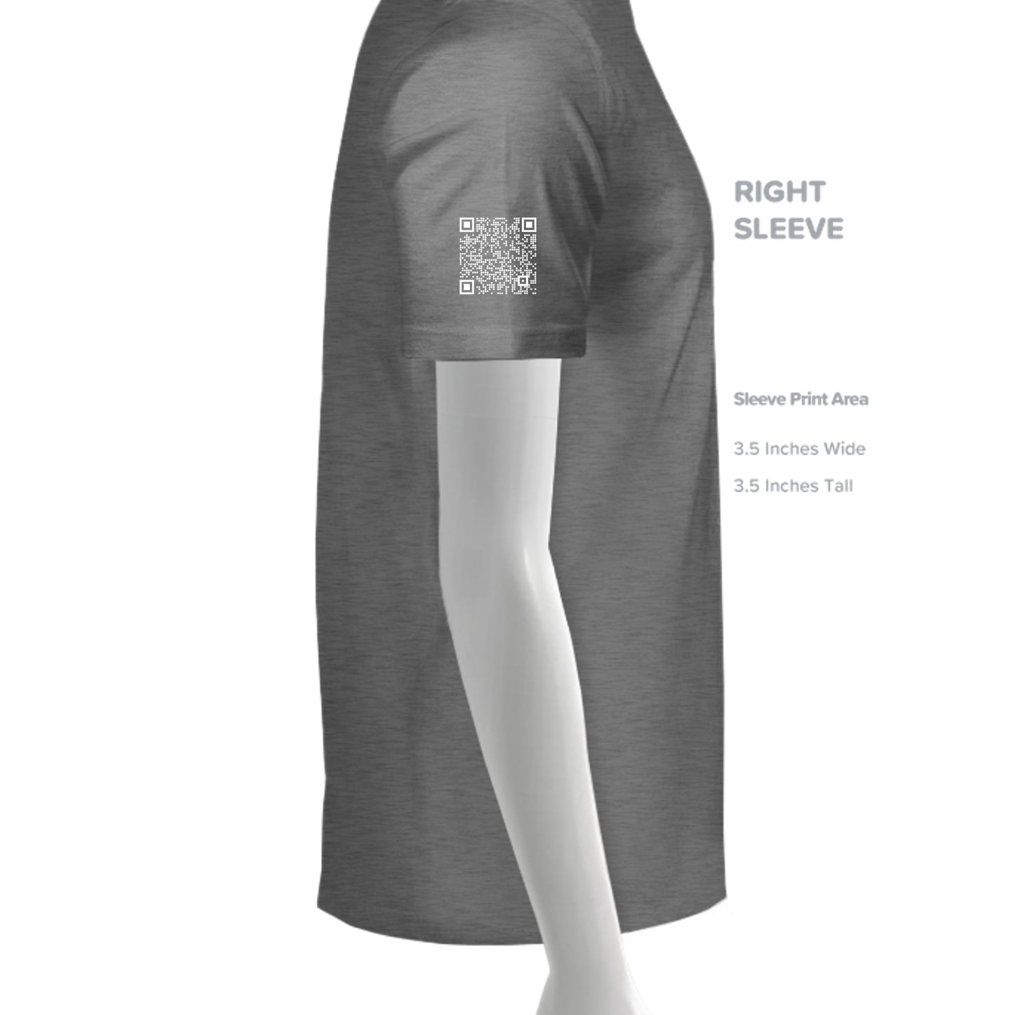 GRAPHITE HEATHER - G500 - SLEEVE_RIGHT